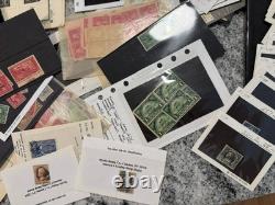 US STAMP Collection and Box Lot