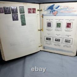 US Stamp Album White Ace Binder & Pages Regular Issue 1984-2001