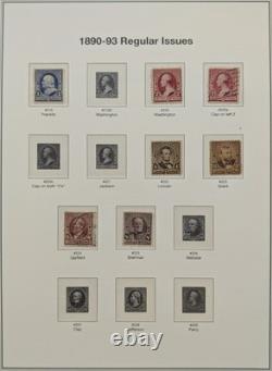 US Stamp Collection 1800s-1960s in 2 Heirloom Albums Scott Value $12,000+