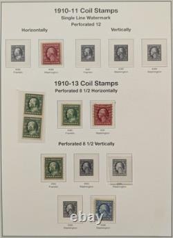 US Stamp Collection 1800s-1960s in 2 Heirloom Albums Scott Value $12,000+
