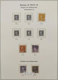 US Stamp Collection 1800s-1960s in 2 Heirloom Albums Scott Value $12,000+