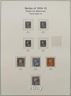 US Stamp Collection 1800s-1960s in 2 Heirloom Albums Scott Value $12,000+