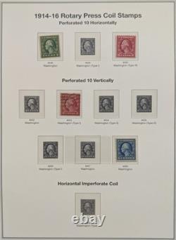US Stamp Collection 1800s-1960s in 2 Heirloom Albums Scott Value $12,000+