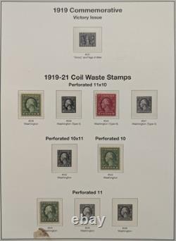 US Stamp Collection 1800s-1960s in 2 Heirloom Albums Scott Value $12,000+