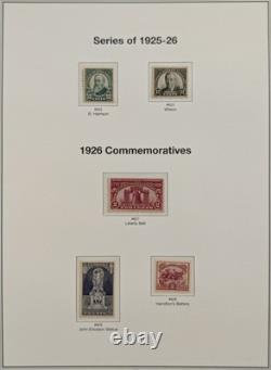 US Stamp Collection 1800s-1960s in 2 Heirloom Albums Scott Value $12,000+