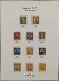 US Stamp Collection 1800s-1960s in 2 Heirloom Albums Scott Value $12,000+