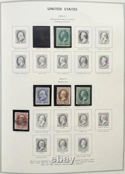US Stamp Collection 1800s-1980s in Harris Liberty Album Mint & Used Scott $4,000