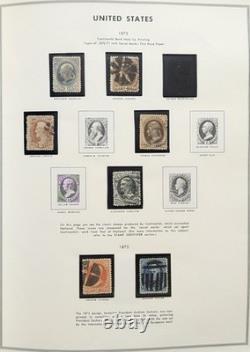 US Stamp Collection 1800s-1980s in Harris Liberty Album Mint & Used Scott $4,000
