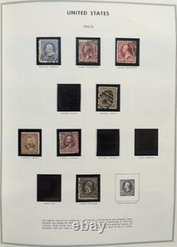US Stamp Collection 1800s-1980s in Harris Liberty Album Mint & Used Scott $4,000