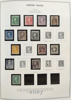 US Stamp Collection 1800s-1980s in Harris Liberty Album Mint & Used Scott $4,000