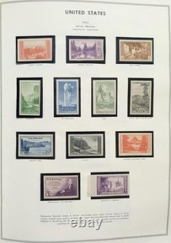 US Stamp Collection 1800s-1980s in Harris Liberty Album Mint & Used Scott $4,000