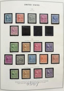 US Stamp Collection 1800s-1980s in Harris Liberty Album Mint & Used Scott $4,000
