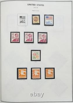 US Stamp Collection 1800s-1980s in Harris Liberty Album Mint & Used Scott $4,000