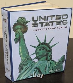 US Stamp Collection 1800s-1980s in Harris Liberty Album Mint & Used Scott $4,000