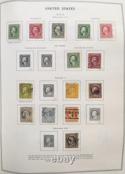 US Stamp Collection 1800s-1980s in Liberty Album Loaded Mint & Used High Value