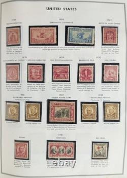 US Stamp Collection 1800s-1980s in Liberty Album Loaded Mint & Used High Value