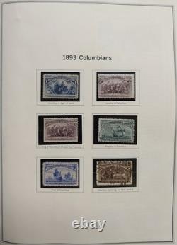 US Stamp Collection 1893-1980 Mint & Used Columbian Trans-Miss in Heritage Album
