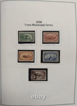 US Stamp Collection 1893-1980 Mint & Used Columbian Trans-Miss in Heritage Album