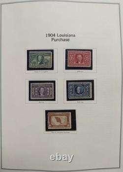 US Stamp Collection 1893-1980 Mint & Used Columbian Trans-Miss in Heritage Album