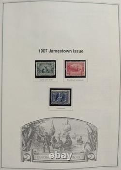 US Stamp Collection 1893-1980 Mint & Used Columbian Trans-Miss in Heritage Album