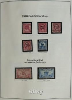 US Stamp Collection 1893-1980 Mint & Used Columbian Trans-Miss in Heritage Album