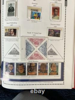 US Stamp Collection 1991-1997 In Album