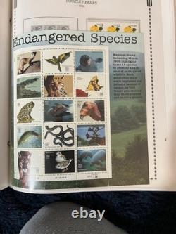 US Stamp Collection 1991-1997 In Album