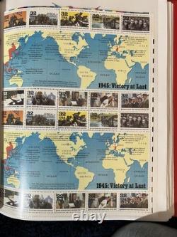 US Stamp Collection 1991-1997 In Album