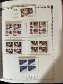 US Stamp Collection 1991-1997 In Album