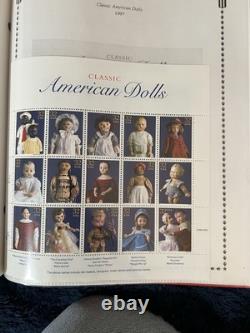 US Stamp Collection 1991-1997 In Album