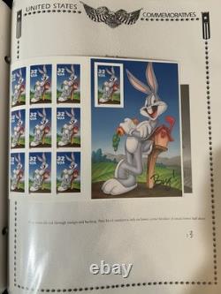 US Stamp Collection 1991-1997 In Album