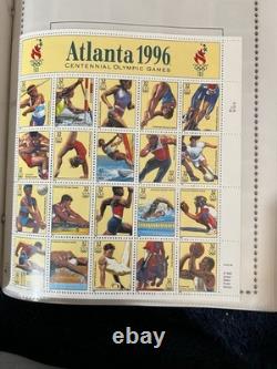 US Stamp Collection 1991-1997 In Album