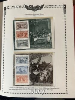 US Stamp Collection 1991-1997 In Album