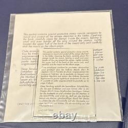 US Stamp Collection Album Art, Famous People 8 pages only and sleeves lot