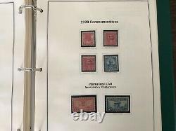 US Stamp Collection American Heirloom Album Three Volumes almost 2000 stamps