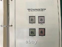 US Stamp Collection American Heirloom Album Three Volumes almost 2000 stamps