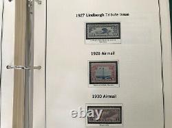 US Stamp Collection American Heirloom Album Three Volumes almost 2000 stamps