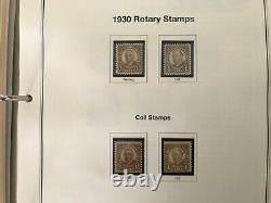 US Stamp Collection American Heirloom Album Three Volumes almost 2000 stamps