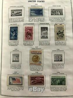 US Stamp Collection In HARRIS LIBERTY ALBUM