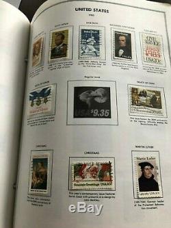 US Stamp Collection In HARRIS LIBERTY ALBUM