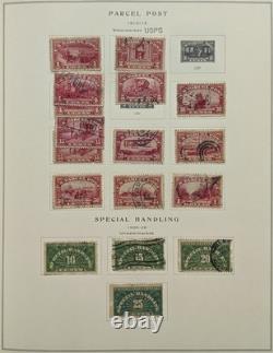 US Stamp Collection Scott Album Mint & Used Back Of The Book Officials Revenues