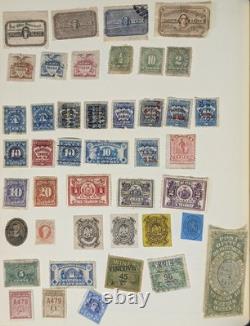 US Stamp Collection Scott Album Mint & Used Back Of The Book Officials Revenues
