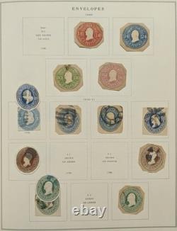 US Stamp Collection Scott Album Mint & Used Back Of The Book Officials Revenues