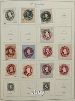 US Stamp Collection Scott Album Mint & Used Back Of The Book Officials Revenues