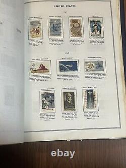 US Stamp Collection great collection in Liberty album Hundreds Of Loose Stamps