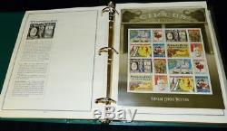 US Stamp Collection in 5 Mystic Albums, 1851-2015, 20th Cent. Mostly Mint, $2200FV