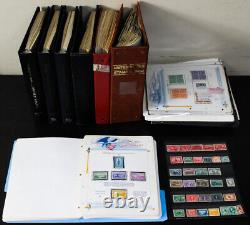 US Stamp Sweepings and Remainder Collection Lot in TEN Albums