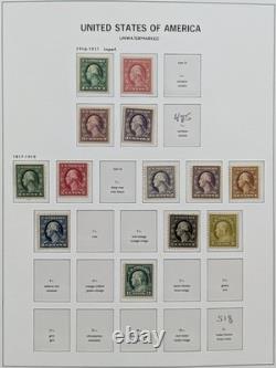 US Stamps 1893-1940s Collection 2 DAVO Albums Columbian Airmail Kans Nebr