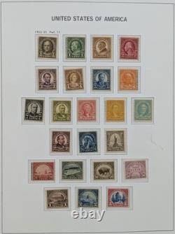 US Stamps 1893-1940s Collection 2 DAVO Albums Columbian Airmail Kans Nebr