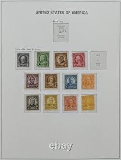 US Stamps 1893-1940s Collection 2 DAVO Albums Columbian Airmail Kans Nebr